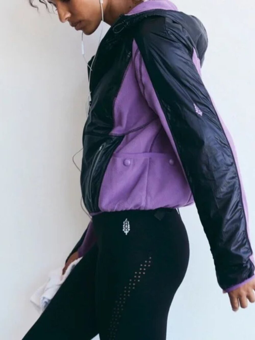 Free People Movement Go The Distance Fleece Jacket Size S NWT